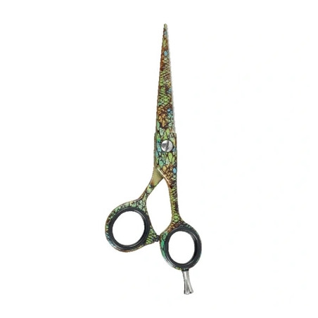 Sibel Green Reptile Scissors 5.5