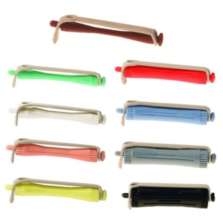 Sibel Curlers and Perm Rollers 12 Pack - Various Sizes & Colors