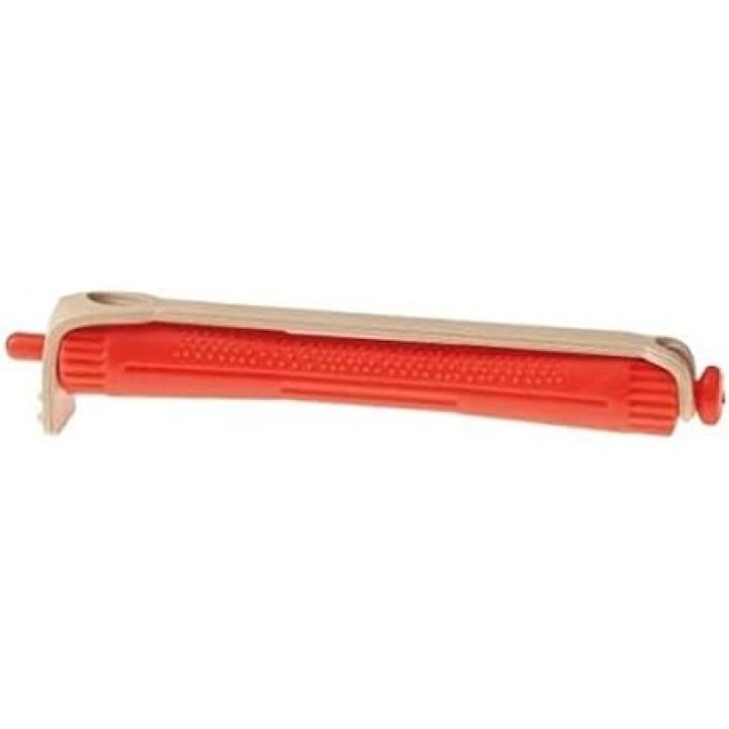 Sibel Permanent Hair Rollers 12 Pieces Red 12mm