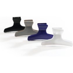 Sibel Multicolored Hair Separator Clips 80mm