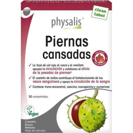 Physalis Tired Legs 30 Tablets
