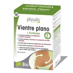 Physalis Bio Flat Stomach 45 Tablets - Dietary Supplement For Digestive Health