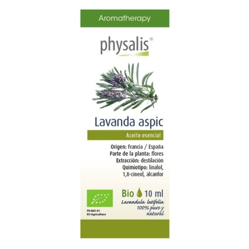 Physalis Organic Spica Lavender Essential Oil 10ml
