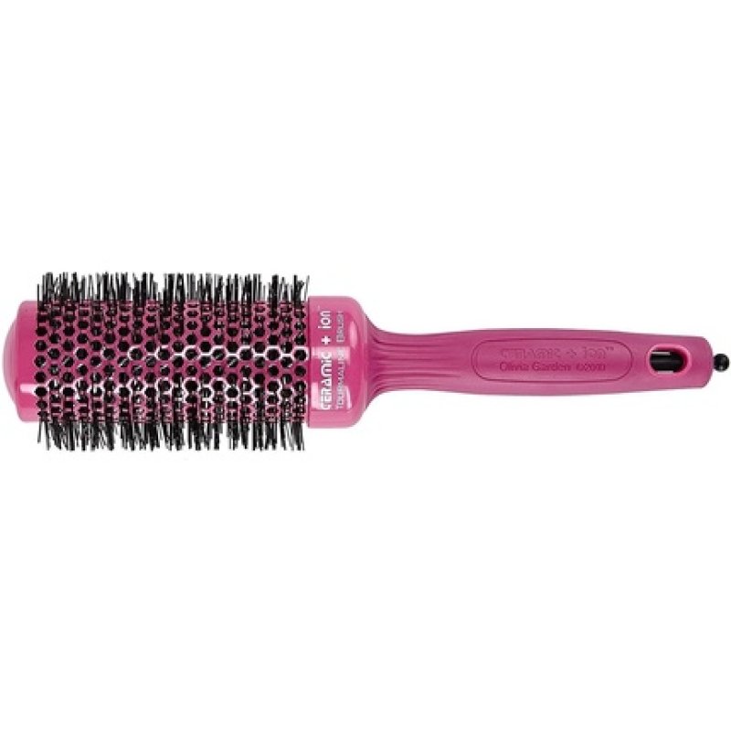 Olivia Garden Ceramic Plus Ion Brush Pink Number 55/75 Pink Ø55mm