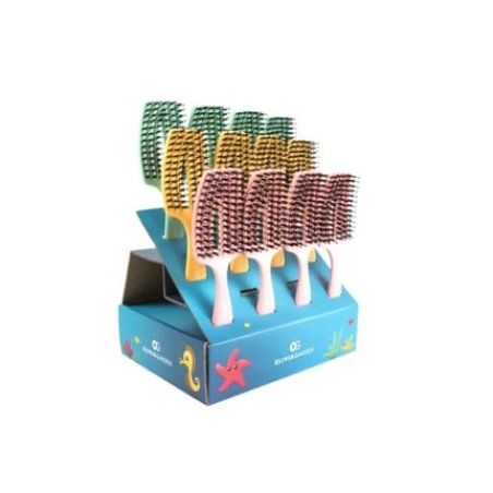 OG EXPOSITOR CEPILLOS FINGERBRUSH MINI KIDS DISPLAY 12 pcs