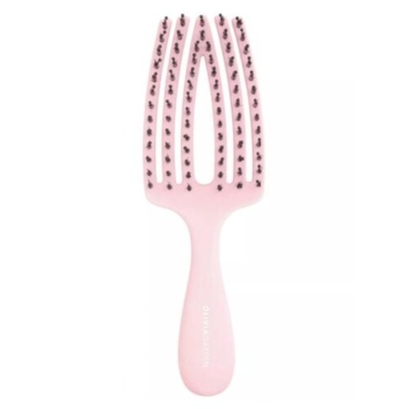 OLIVIA GARDEN Finger Brush Mini Care Kids Hair Brush Pink