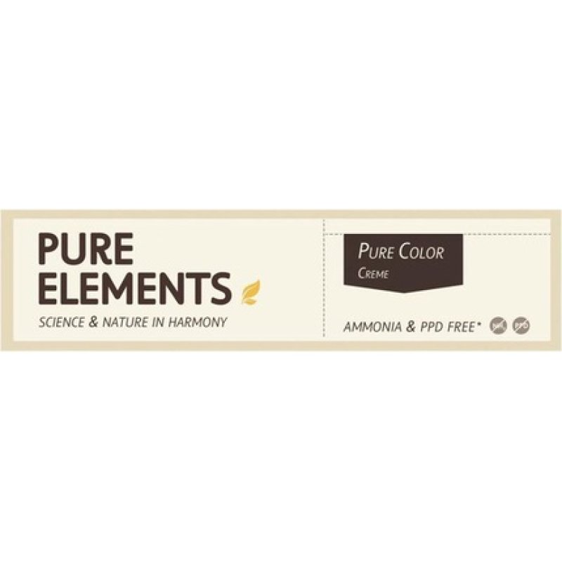 Pure Elements Colors Ammonia Free Hair Coloring 100ml 6.1