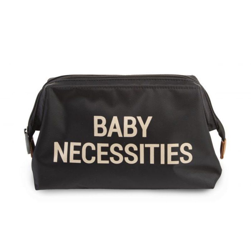 Childhome Baby Necessaire Clutch Black, Gold Nylon, Polyester