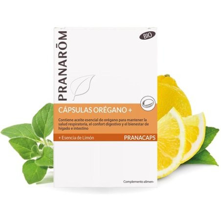 Pranarôm Pranacaps Oregano BIO 30 Capsules
