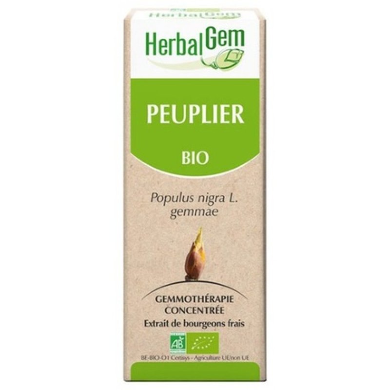 Herbalgem Organic Poplar Dietary Supplement Concentrate 30ml