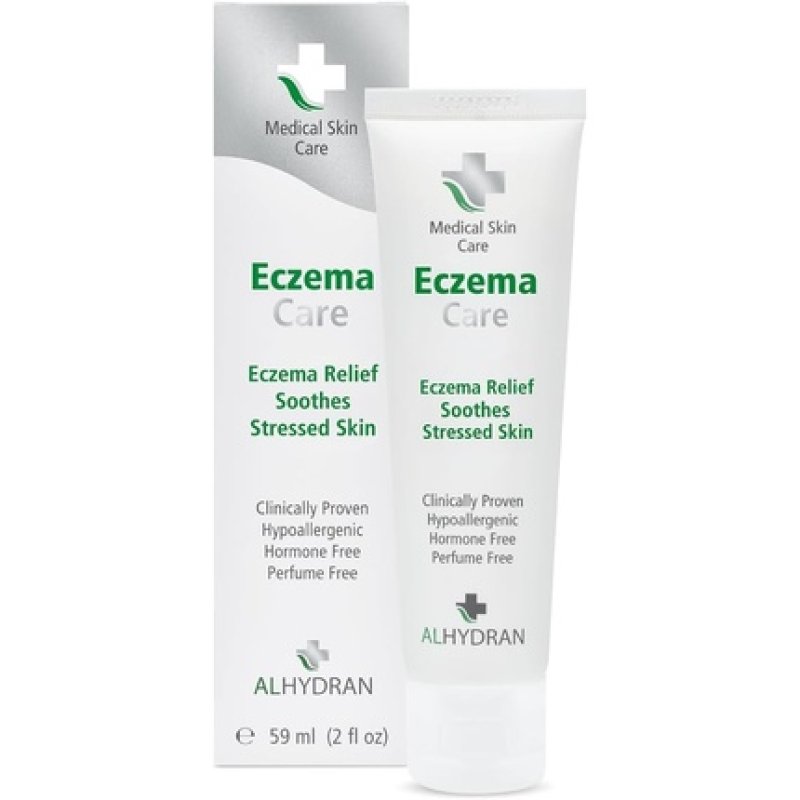 Alhydran Eczema Care Cream with Pure Aloe Vera Gel - Prevents Eczema Flare-Ups