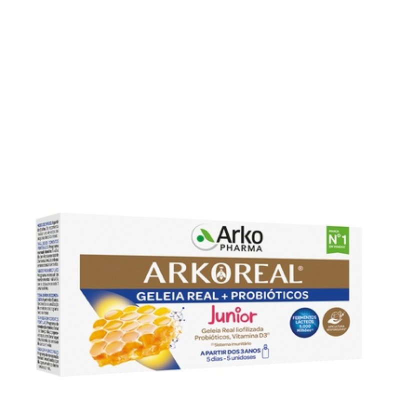 Arkopharma Arkoreal Royal Jelly Probiotics Junior 5x10ml