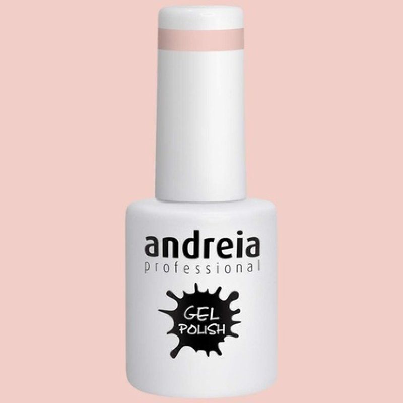 Andreia Semi-Permanent Nail Gel Polish Colour 209 Pink 10ml Beige