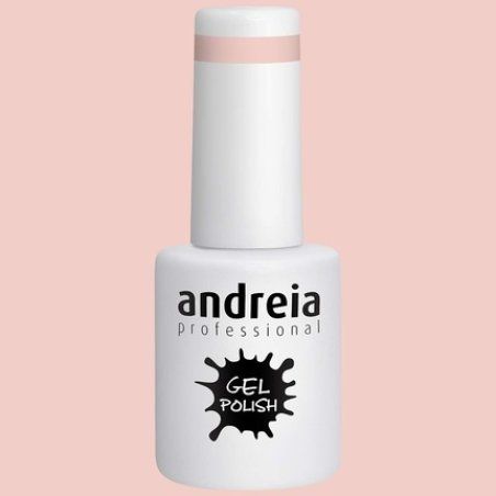 Andreia Semi-Permanent Nail Gel Polish Colour 209 Pink 10ml Beige