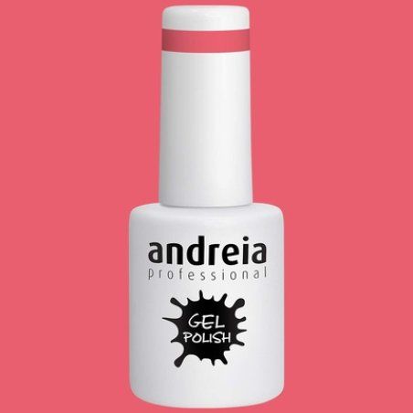 Andreia Semi-Permanent Nail Gel Polish for UV/LED Lamp Intense Shine and 4 weeks Lasting French Manicure Nail Gel