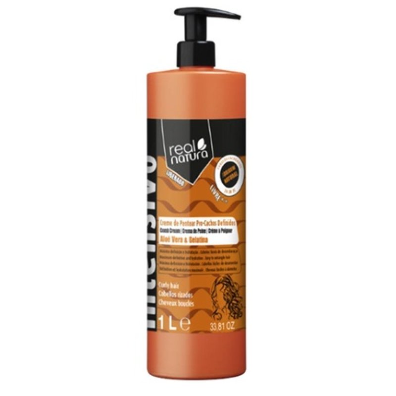 Real Natura Leave-In Cream For Defined Curls 1000ml