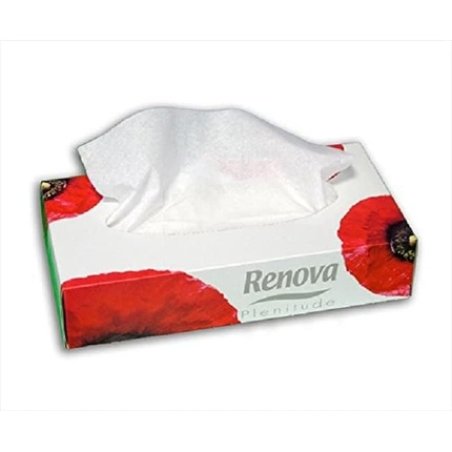 Renova Plenitude Face Towels White 80 Tissues