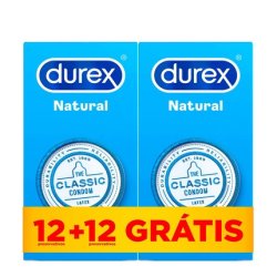 Durex Natural Plus 12 Offer 12 Condoms