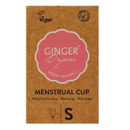 Ginger Organic Menstrual Cup Size S