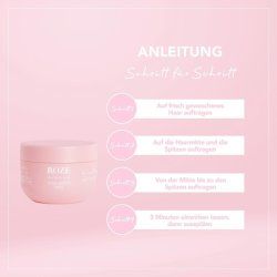 Roze Avenue Hair Mask Vegan Hair Care Intensive Treatment for Volume and Shine 200ml