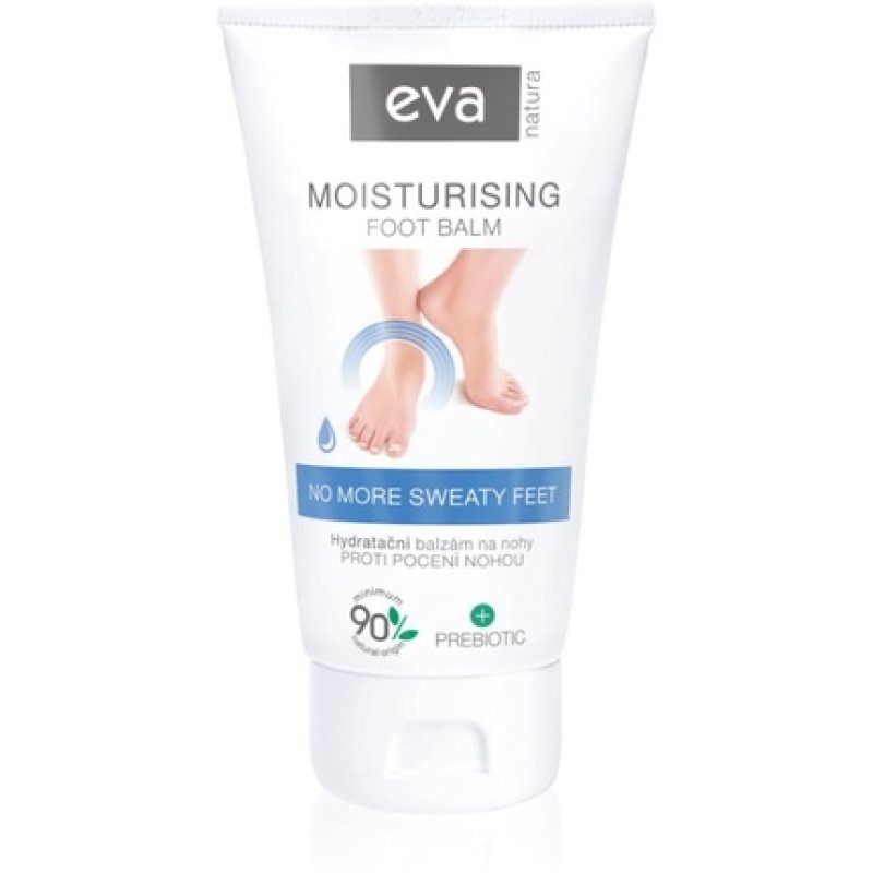 Eva Natura Moisturising Foot Balm - 75 ml, Controls excessive sweating