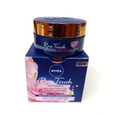 Nivea Rose Touch Anti-Wrinkle Night Cream with Rose Petals Oil 50ml