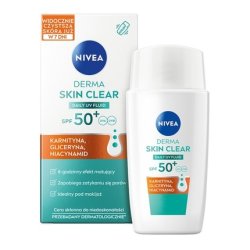 Derma Skin Clear Daily UV Fluid SPF 50 Under Makeup 40ml