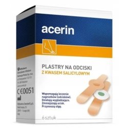 Acerin Corn Plasters - 6 Pieces