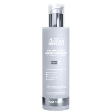 L'biotica Estetic Clinic PURE Aesthetic Enzymatic Micro-Peeling Facial Cleanser 200ml
