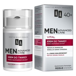 Aa Men Advanced Care Vital 40 Anti-Wrinkle Face Cream 50ml