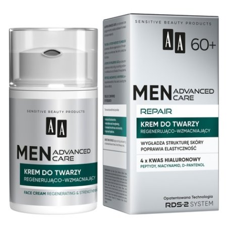 Aa Men Advanced Care Repair 60 Regenerating And Strengthening Face Cream 50ml