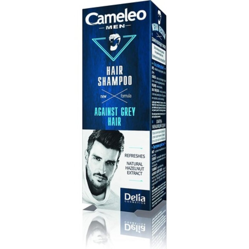 Cameleo Men Shampoo Against Grey Hair with Natural Hazelnut Extract 150ml