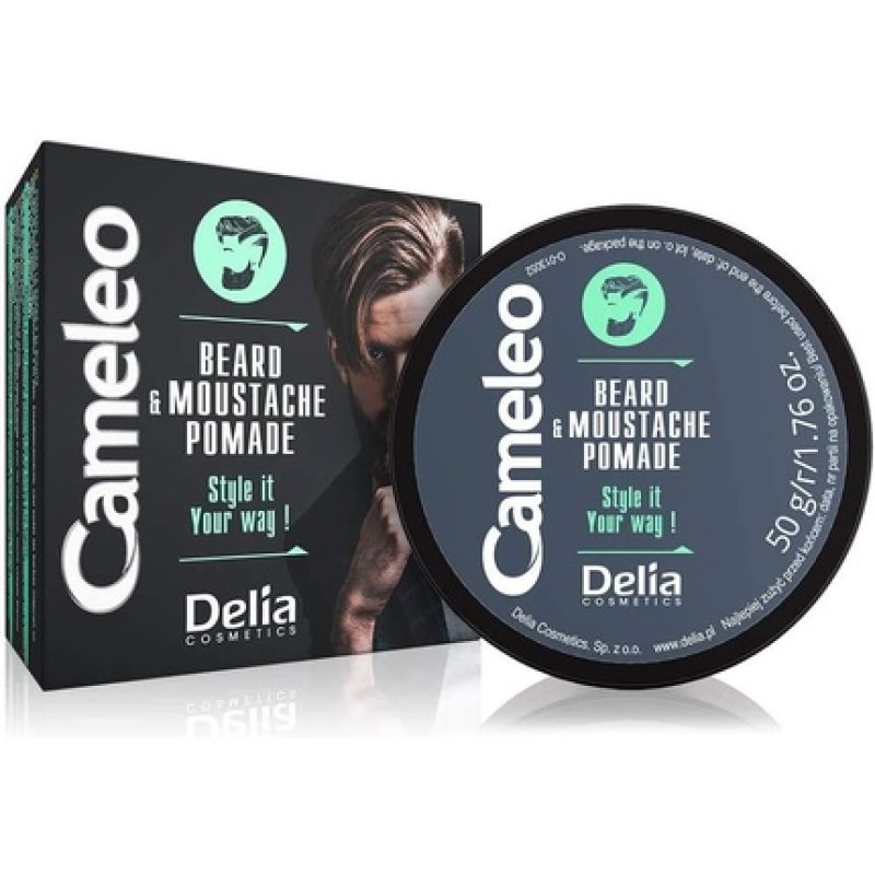 Cameleo Men Beard & Moustache Pomade Moisturiser Conditioner Softening