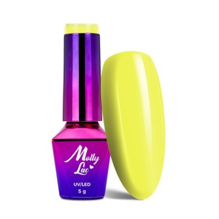 Mollylac Women In Paradise Uv/Led Hybrid Nail Polish 70 Sweet Fruit Of Thailand 5g