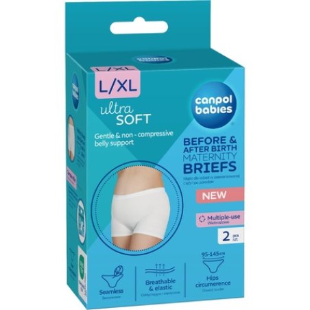 Canpol Babies Maternity Briefs L/XL - Pack of 2