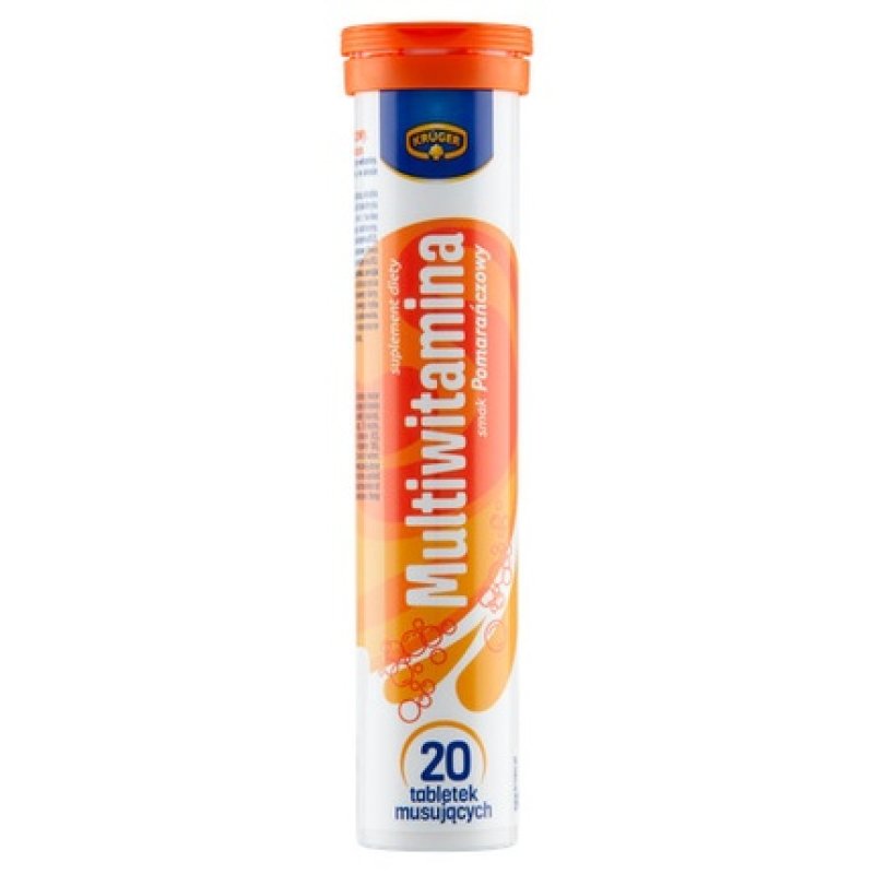 Kruger Multivitamin Orange Food Supplement 90g