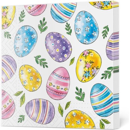 Daisy Easter 3-Ply Tissue Paper Napkins Decorative Serviettes for Decoupage 33cm