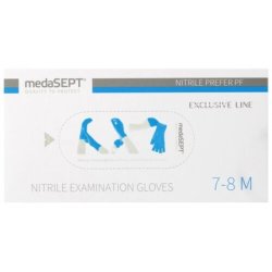 Medasept Nitrile Gloves Size M Blue