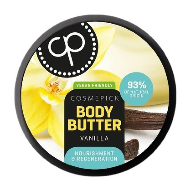 Cosmepick Body Butter Vanilla Body Butter With Vanilla 250ml