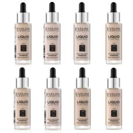 Eveline Liquid Control Foundation HD Mattifying Drops 32ml