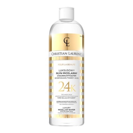 Cristian Laurent Luxury Micellar Water with Colloidal Gold Face and Eyes Make up Remover 16.9oz