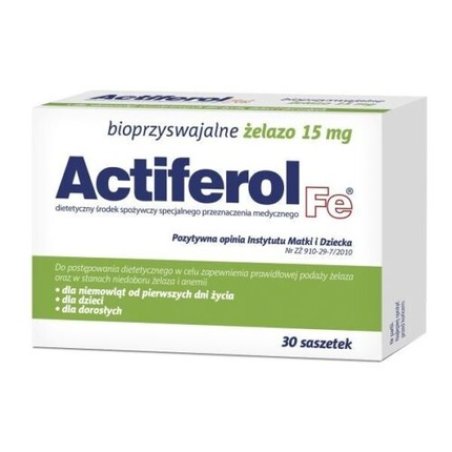 ActiFerol Fe 15mg 30 Sachets