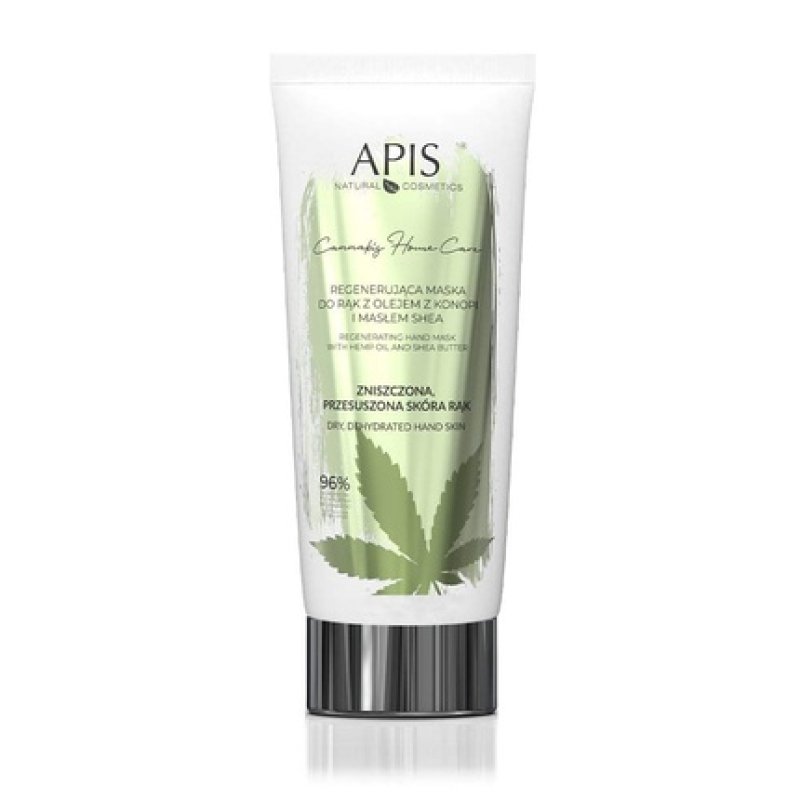 Apis Cannabis Home Care Regenerating Mask for Hands with Cannabis Oil