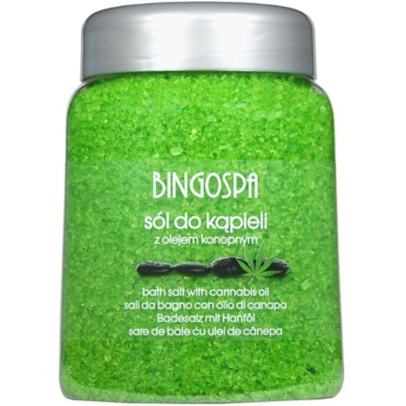 Bingo Spa Bath Salt With Hemp Oil 850g