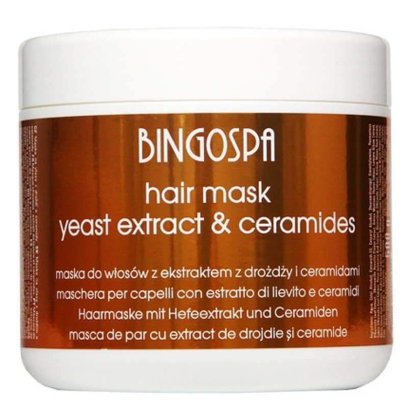 Bingo Spa Hair Mask With Yeast Extract And Ceramides 500ml