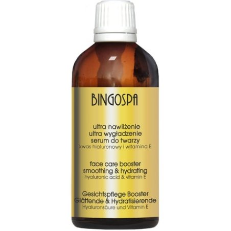 Bingo Spa Ultra Hydration, Ultra Smoothing Face Serum With Hyaluronic Acid And Vitamin E 100ml