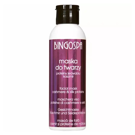 Bingospa Face Mask - Silk Proteins, Cashmere