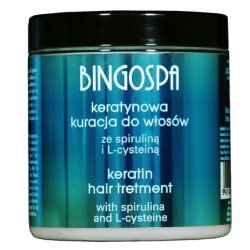 Bingo Spa Keratin Treatment For Hair With Spirulina And L-Cysteine 250ml