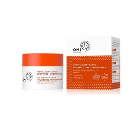 Omi Nourishing & Illuminating Cream Day/Night 50 Ml - Vegan