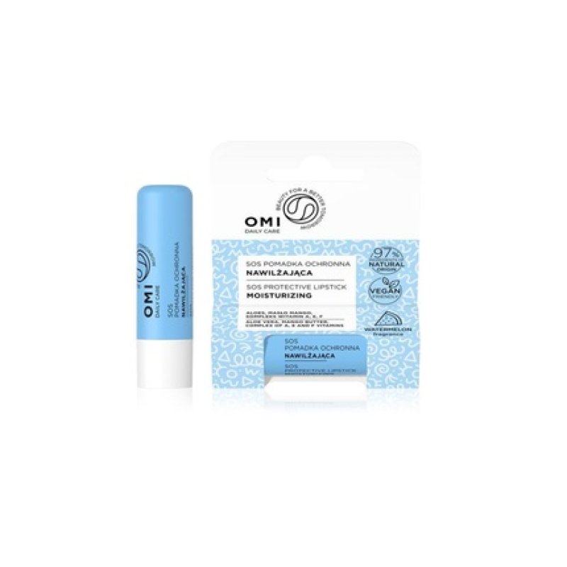 Omi Hydrating Sos Lip Balm - Vegan, 4.9 G